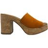 SANDRO ROSI SANDALO CON TACCO ARANCIO
