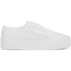 SUPERGA FLOWER SANGALLO TOTAL WHITE