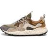 FLOWER MOUNTAIN YAMANO 3 MAN Sneakers in suede e tessuto tecnico - Grigio scuro