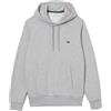 LACOSTE Felpa con cappuccio in pile Grigio chine