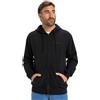 QUIKSILVER FELPA SALT WATER ZIP HOODIE BLACK