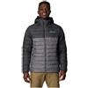 COLUMBIA GIACCA IMBOTTITA CON CAPPUCCIO POWDER LITE DA UOMO CITY GREY SHARK
