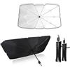 CARALL Parasole Auto Interno, Ombrello Parasole per Auto SUV Camion, Disegno Brevettato (2 Pezzi Piccoli 125X65cm)
