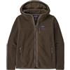 Patagonia Maglia Retro Pile Hoody Donna Otter Brown