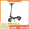 OOTD T10 E Scooter Motore di Picco 900W 48V13.5AH Pieghevole Funzione Bluetooth Scooter Elettrico Pneumatico da 11 Pollici E Scooter - Black