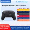 Nintendo Controller di gioco wireless per controller Nintendo Switch 2 Pro per NS2 Nuovo Aggiungi pulsanti posteriori GL/GR Layout pulsante ottimizzato Preciso - BIANCO