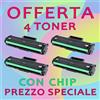 COMBO 4 Toner compatibile per HP W1420A CON CHIP 142A