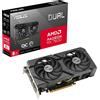 Asus Dual Radeon RX 7600 EVO OC Edition 8GB GDDR6 Scheda Video Gaming GPU RDNA 3
