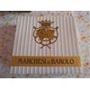 MARCHESI DI BAROLO BRINDISI AL RE CASSETTA 4 BOTTIGLIE VINI ANNI 80-LEGGI INSERZ
