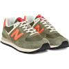 alance Scarpe Sneakers UOMO New Balance 574 BGR Verde Oliva Suede Mesh