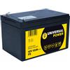Universal Power AGM UPS12-12 F2 12V 12Ah AGM batteria UPS connessione senza manutenzione F2