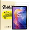 XunyLyee 2 pezzi, Pellicola Protettiva per Xiaomi Redmi Pad 2 2025 (11 Pollici) Vetro Temperato