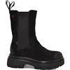 GIO+ GIO PIU STIVALETTO IN CAMOSCIO NERO COMBI VELOUR BLACK CORA-09