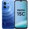 Xiaomi Smartphone Xiaomi Redmi 15C 6.9'' 4GB/128GB/4G/Dual sim/6000mAh/Blu chiaro di luna [MZB0LBTEU]