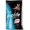 Prolife Sterilised Sensitive per Gatti Adulti da 1,5 Kg Gusto Maiale e Riso