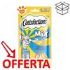 Catisfactions Cat Mix con Salmone e Formaggio - Confezione Da 60 Gr - CONFEZIONE RISPARMIO