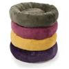 LEO PET Cuccia Leopet a Ciambella in Pelo Soft - Cuscino Fisso - 50x15 cm