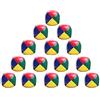 Coriver 15Pcs Set di Palline da giocoliere, Palline da Lancio per Bambini Giochi da Circo Clown Palline da giocoliere Colorate per Adulti Bambini Principianti all'aperto con Custodia