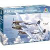 Italeri 2834 1:48 P-38J E.T.O. - Modellismo, kit da costruzione, modello da pavimento, artigianato, hobby, incollaggio, kit in plastica, dettagliato