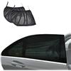 CARALL 2 Pezzi Tendine Oscuranti Parasole per Finestrini Auto Laterali, Calze Parasole Auto Universale, Tendine Auto Anteriore e Posteriore (M 94X51cm)