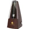 AUPHY Metronomo Meccanico Con Campana, Ritmo Accurato Facile Usare Forma Classica, Met