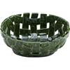 RITUALI DOMESTICI Centrotavola Tondo Intrecciata Verde