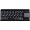 CHERRY Industry 4.0 Compact Ultraflat Touchpad Keyboard - Corded - QWERTY - Black
