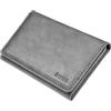 TECHMADE Portafoglio Etres Magnetico wallet Slim Compatibile con MagSafe per iPhone 16/15/14/13/12 Serie, Porta Carte in PU Blocco Rfid protezione, fino a 6 carte + contanti (GRIGIO SENZA TASCA)