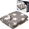 Innoliving Plaid Riscaldabile Elettrico INN-766NEW, 150x122 cm, 3 Livelli di Temperatura, Spegnimento Automatico, Ideale per Relax, Coperta Elettrica Accogliente e Sicura, Lavabile in Lavatrice