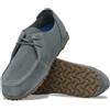 Birkenstock Mocassino Utti Pelle Scamosciata Basalt Grey Calzata Normale Unisex