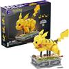 MEGA Brands Pokemon Motion Pikachu Collector Figura Movable Construction Set
