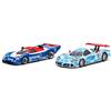 Kyosho 1/64 NISSAN R91CP. NISSAN R390 GT1 set modellino auto pressofuso Nismo...