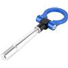 Fydun Anello di Traino, Gancio Traino Auto Tuning Gancio Traino Racing per Stile JDM Avvitare Il Gancio di Traino Gancio di Traino Auto Sportivo per FX35 FX45 FX50 QX70(Blu)