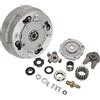 EBTOOLS Kit di Montaggio Frizione Semiautomatica Frizione a 17 Denti con Accessori Pack di Ricambio per ATV adatto per Dirt Bike Go Kart con Motore Retromarcia