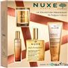 Laboratoire nuxe italia srl Nuxe Cofanetto Prodigieux Classico Viso, Capelli e Corpo - Olio Profumato 100ml, Profumo 15ml, Olio Doccia 100ml, Candela Profumata 70g