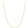 FOCALOOK Collana Donna Oro in Acciaio Inossidabile da 1,8mm Catenina Oro Donna Lungha Collana Catena di Ricambio 61cm+5cm Confezione Regalo