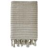 SKL Home by Saturday Knight Ltd. - Asciugamano da bagno, in cotone, marrone chiaro, 71 x 137 cm