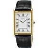 Seiko Orologio analogico da uomo con cinturino in pelle SWR104P1