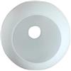 Lengxue Paralume a sfera in vetro con apertura bianca D4 cm D3 cm adatto per E27 E14 paralume in vetro bianco latte parti di ricambio accessori per l'illuminazione