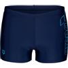 Arena Men'S Scratchy Swim Short Navy Costume Boxer Blu Uomo