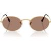 Ray-Ban Occhiali da Sole RB3547 001/1A Oval Oro/Viola Unisex