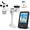 Bresser Stazione meteorologica 4CAST 4 giorni WLAN con sensore esterno 7 in 1