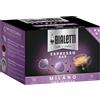 BIALETTI 72 Capsule Originali Bialetti Milano Gusto Delicato Mokespresso