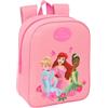 safta PRINCIPESAS - Zaino per bambini, zaino per la scuola, adattabile al carrello, ideale per l'asilo, comodo e versatile, qualità e resistenza, 22 x 10 x 27 cm