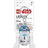 Portachiavi luminoso LEGO Led Light-Up Star Wars Robot R2D2 5 cm