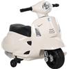 HOMCOM Moto Elettrica per Bambini Batteria 6V Fari e Clacson 18-36 mesi