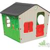 CASETTA GIOCO BAMBINI ESTERNO PLASTICA BIMBI 140X108X115 CM GIARDINO PARCO ASILO
