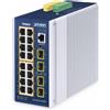 PLANET IGS-6325-16P4S switch di rete Gestito L3 Gigabit Ethernet (10/100/1000) Supporto Power over (PoE) Alluminio, Blu [IGS-6325-16P4S]