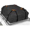 Goolsky Borsa da Carico Portapacchi per Tetto Auto, 600D Impermeabile Nero Borsa Portabagagli Universale Borsa Cubo Addensato per Campeggio da Viaggio