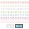 DAZZLUXE 84 ornamenti in resina luminosi, mini palline decorative in resina, ornamenti creativi personalizzati